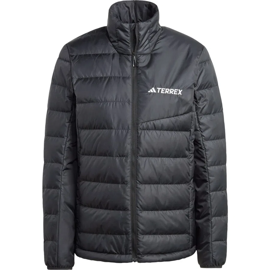 Женская куртка-пуховик с длинным рукавом Terrex Multi Light Down adidas, Черный — фото 3