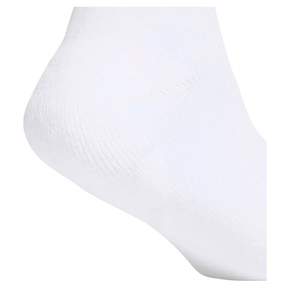 Детские носки с компрессионной поддержкой свода стопы Linear Crew Socks Adidas, White — фото 4
