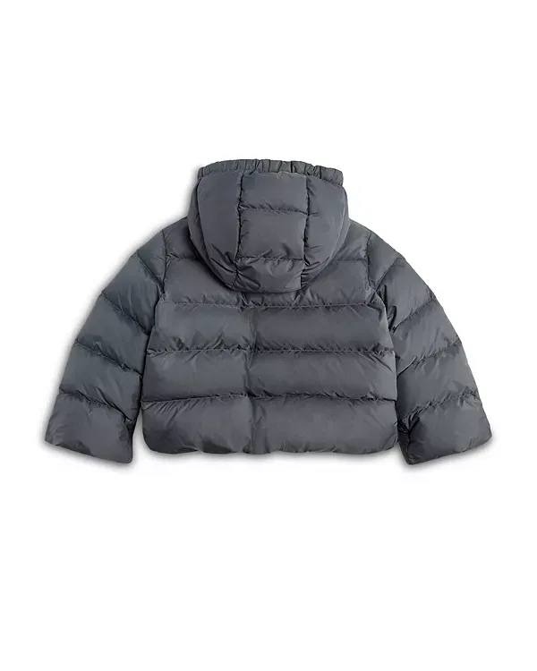 Детская куртка для мальчиков с капюшоном Xhante Puffer Jacket Moncler, темно-серый — фото 2