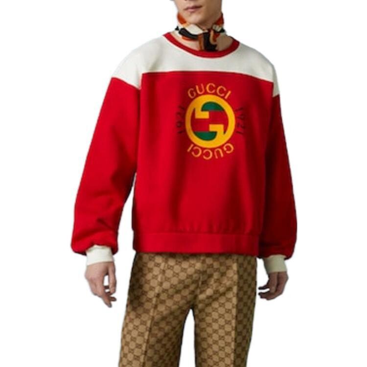 Толстовка мужская Gucci, красная — фото 3
