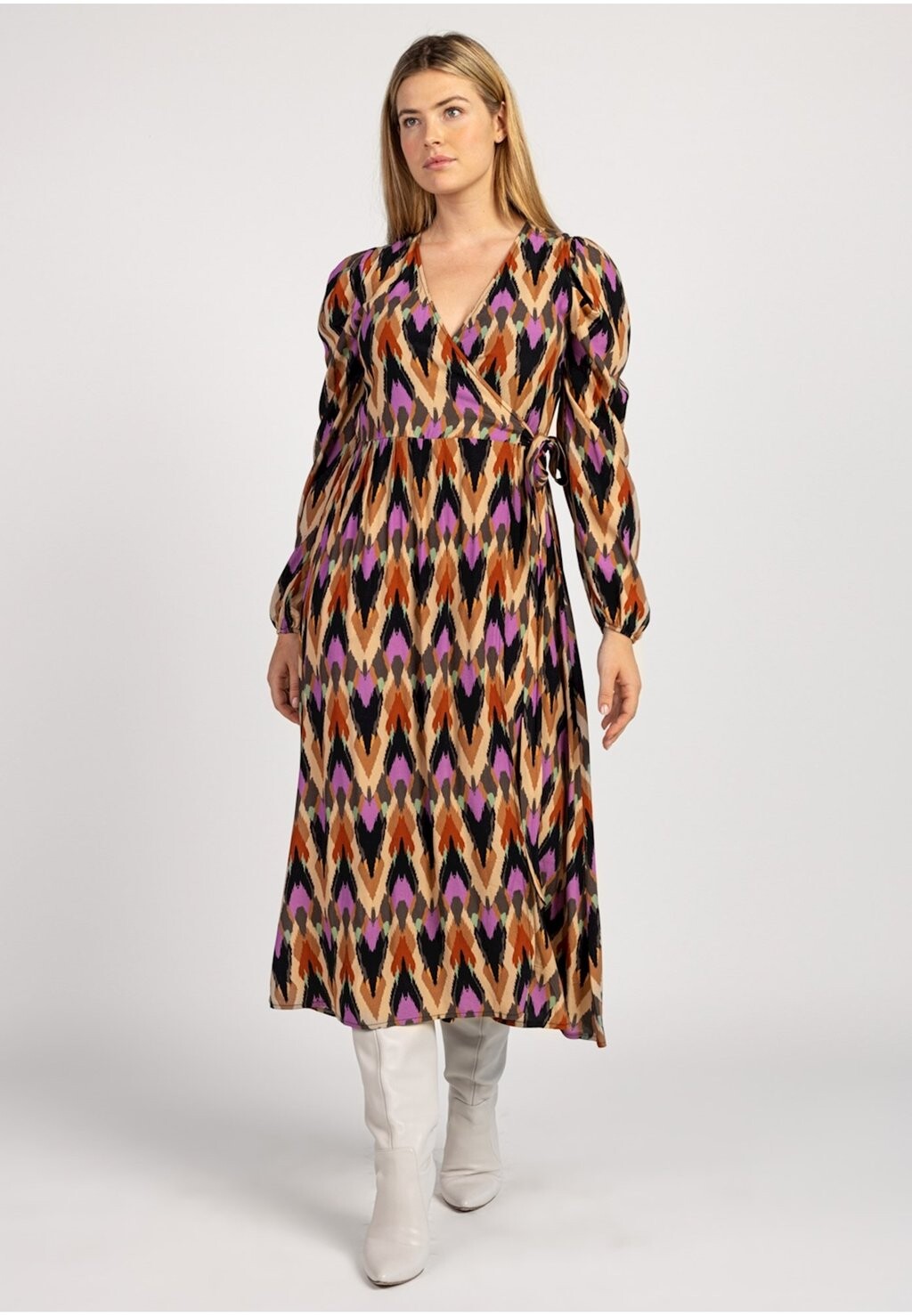 

Платье дневное JITTE ETHNIC VIS Aaiko, цвет oak