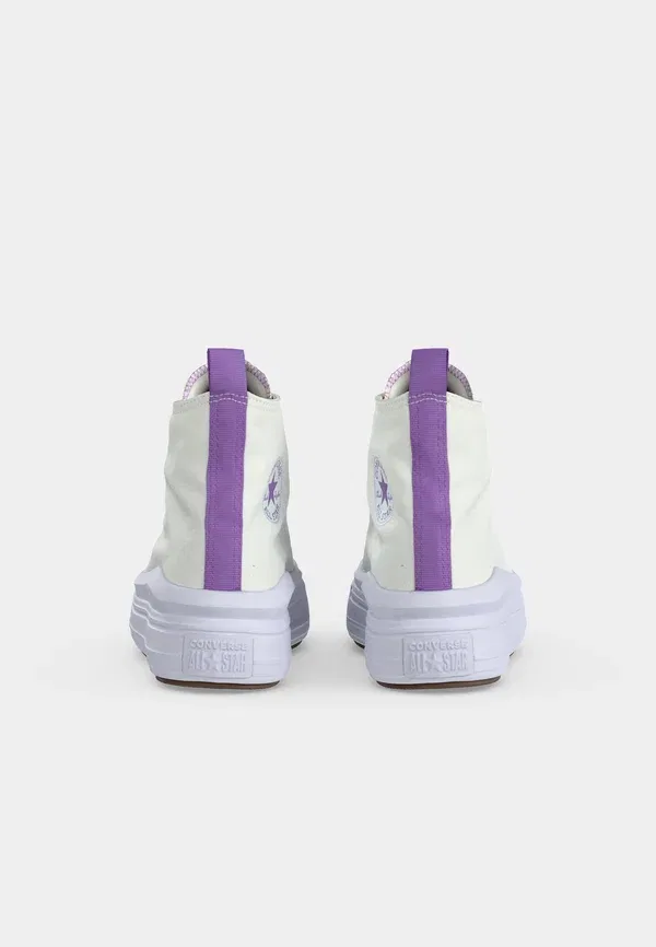 Кроссовки Chuck Taylor All Star Move Platform - высокие кроссовки Converse, белый/фиолетовый — фото 4