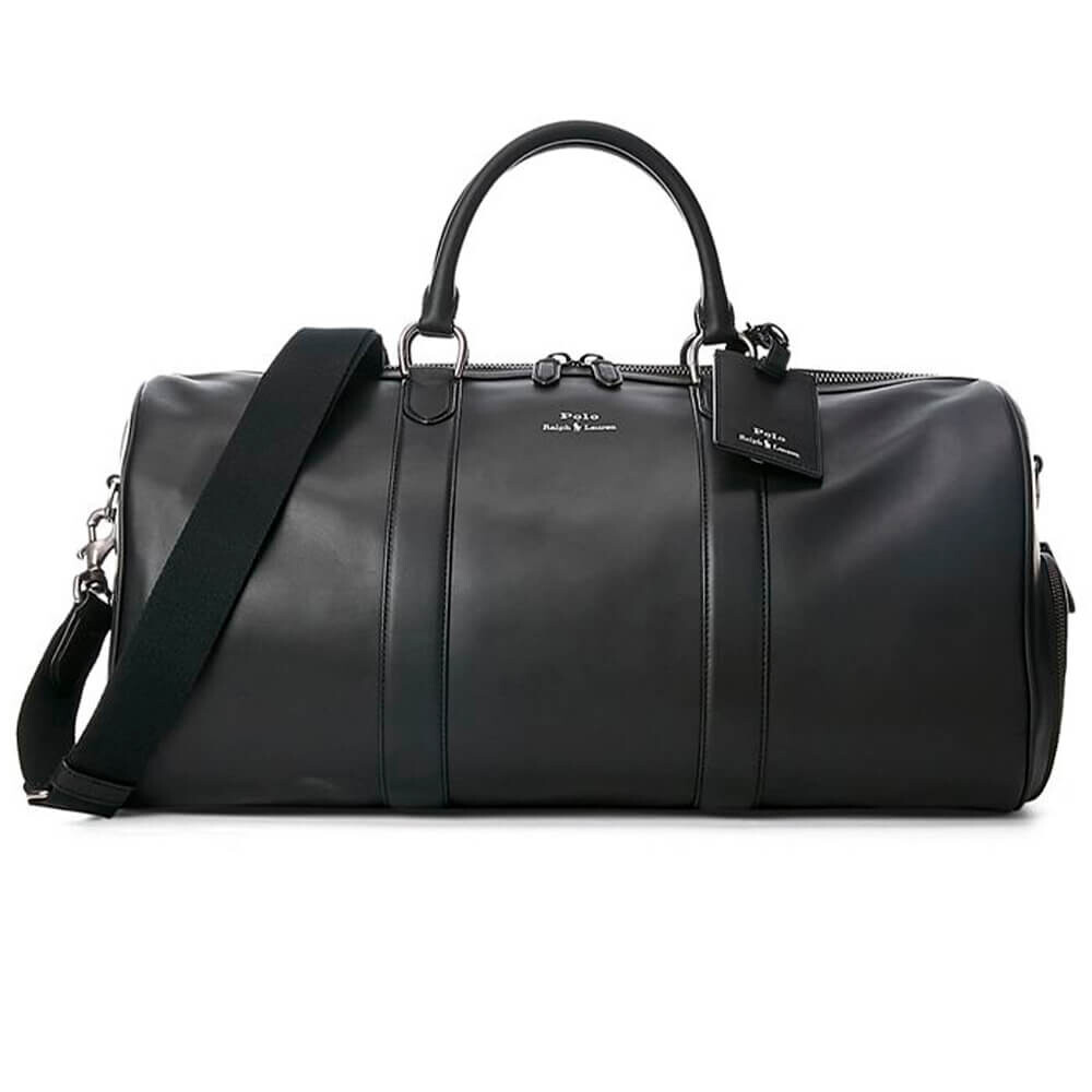 

Спортивная сумка Polo Ralph Lauren Smooth Leather, черный