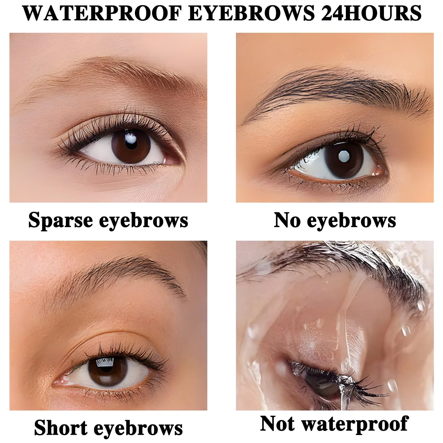 Eyebrow Mascara MOTIBACK, Light Brown — фото 4