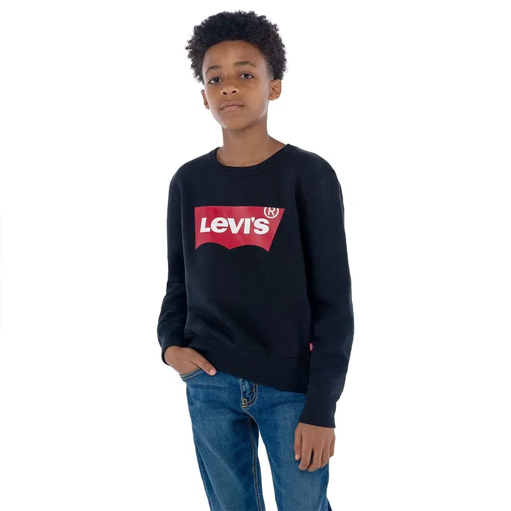 Свитшот Batwing Crew Levi's, черный — фото 2