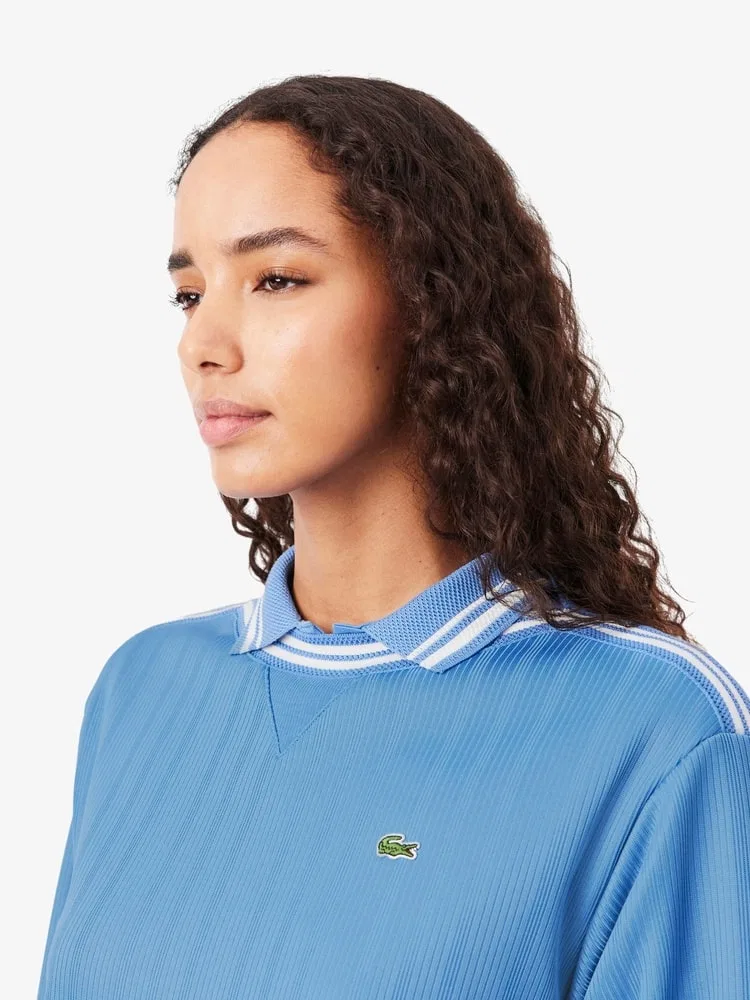 Футболка LACOSTE с длинным рукавом Navy — фото 2