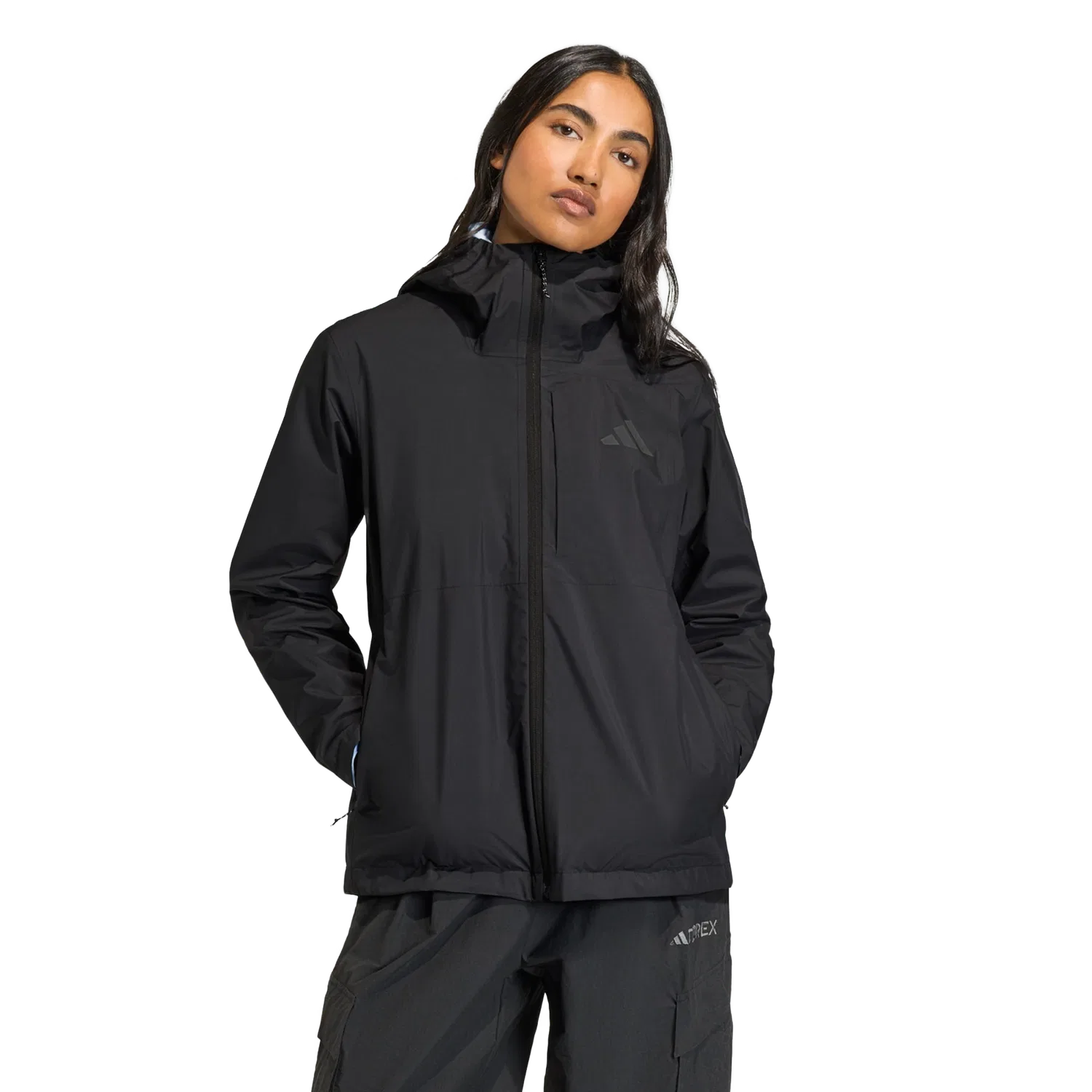 Женская дождевая куртка Terrex 2.5 Layer Adidas, черный — фото 2