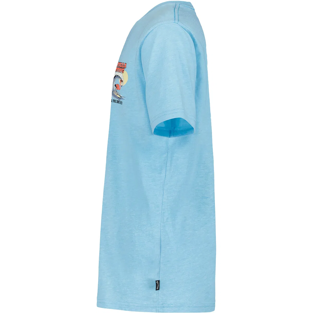 Детская футболка с коротким рукавом с принтом Flamingo Surf Billabong, Aqua Heather — фото 3