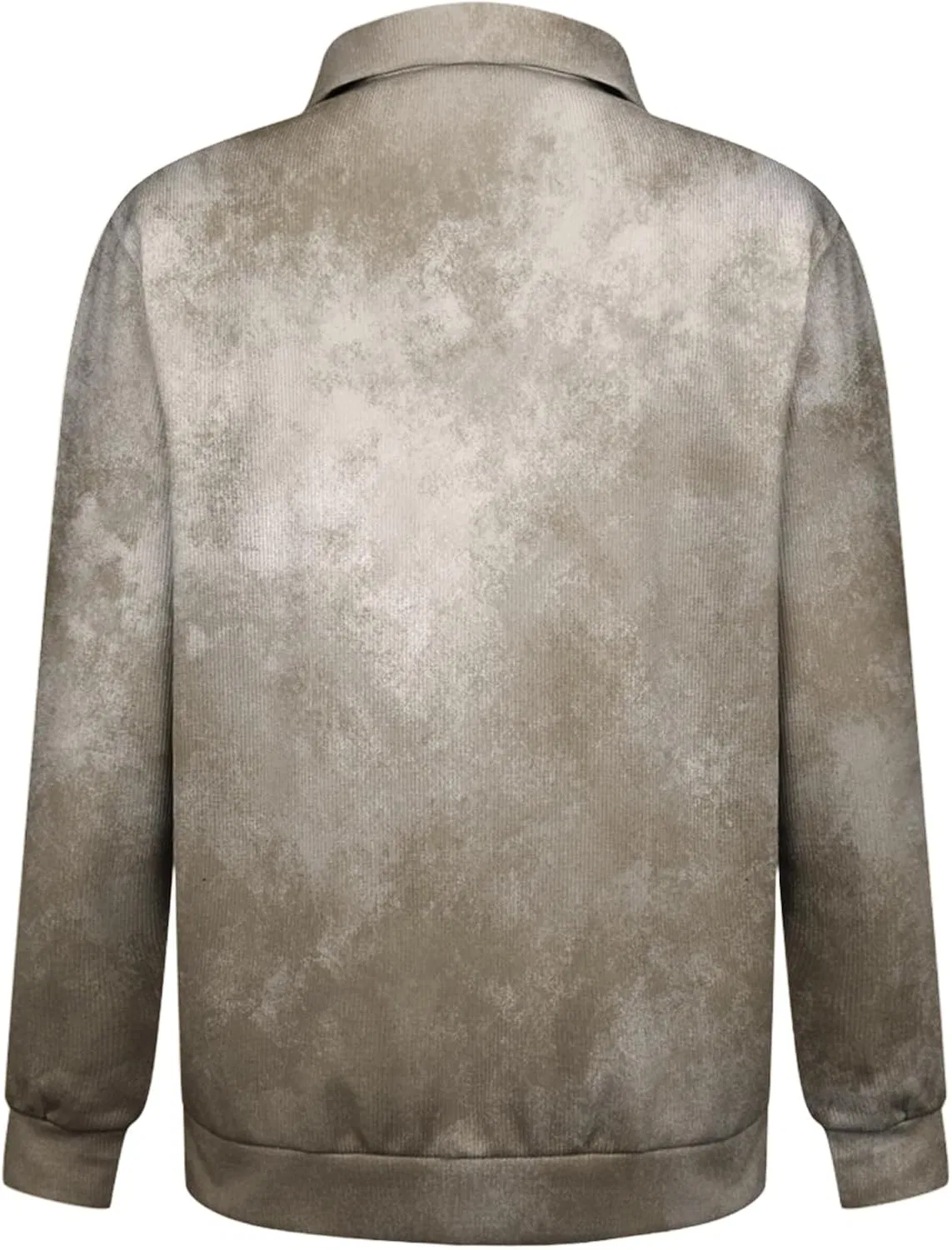 Мужская футболка с длинным рукавом хенли Regular Fit, Khaki — фото 3