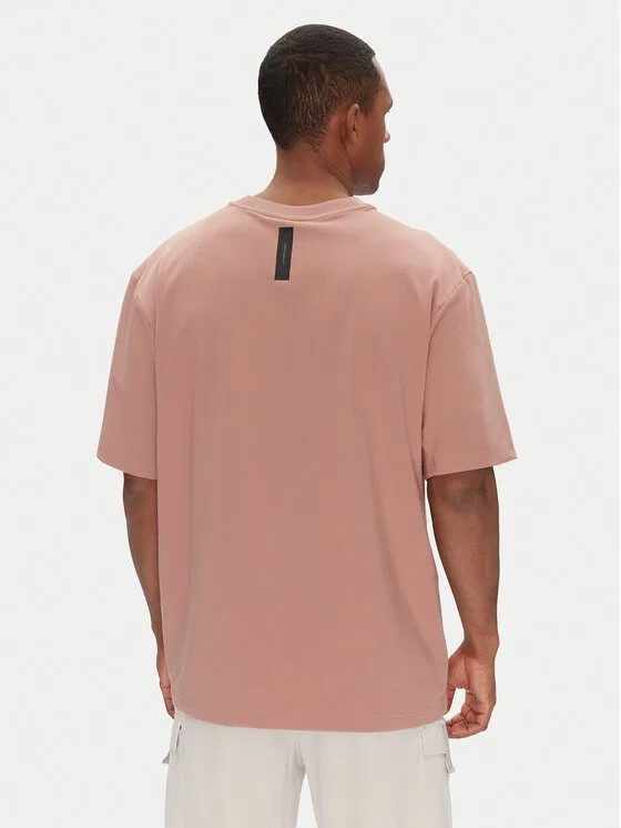 Футболка loose fit Adidas, розовый — фото 3