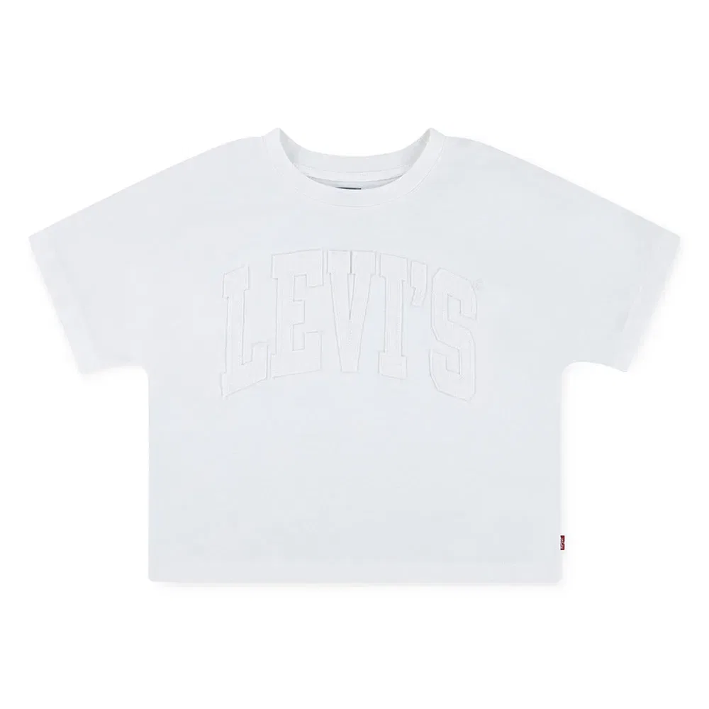 Детская футболка с длинным рукавом Dolman Meet And Greet Levi's, White