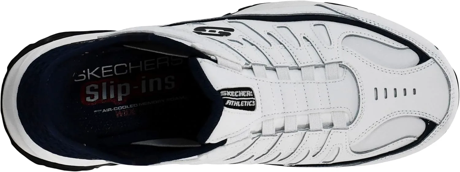 

Мужские кроссовки Skechers Afterburn M. Fit Grill Captain, белый/синий