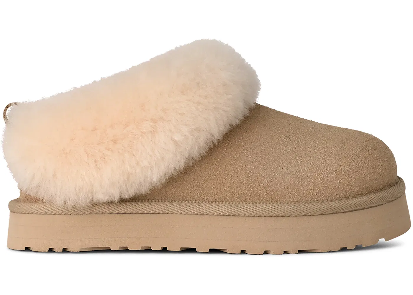Детские тапочки с мехом UGG Tazzelle Slipper, Mustard Seed