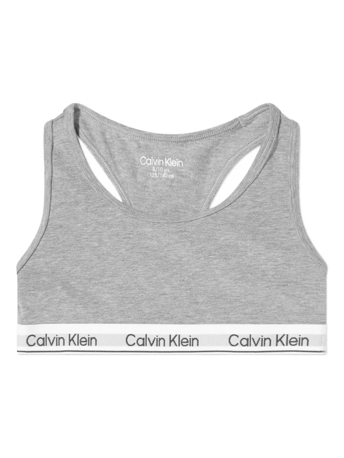 Комплект из двух бюстгальтеров с логотипом Calvin Klein Kids, черный — фото 4