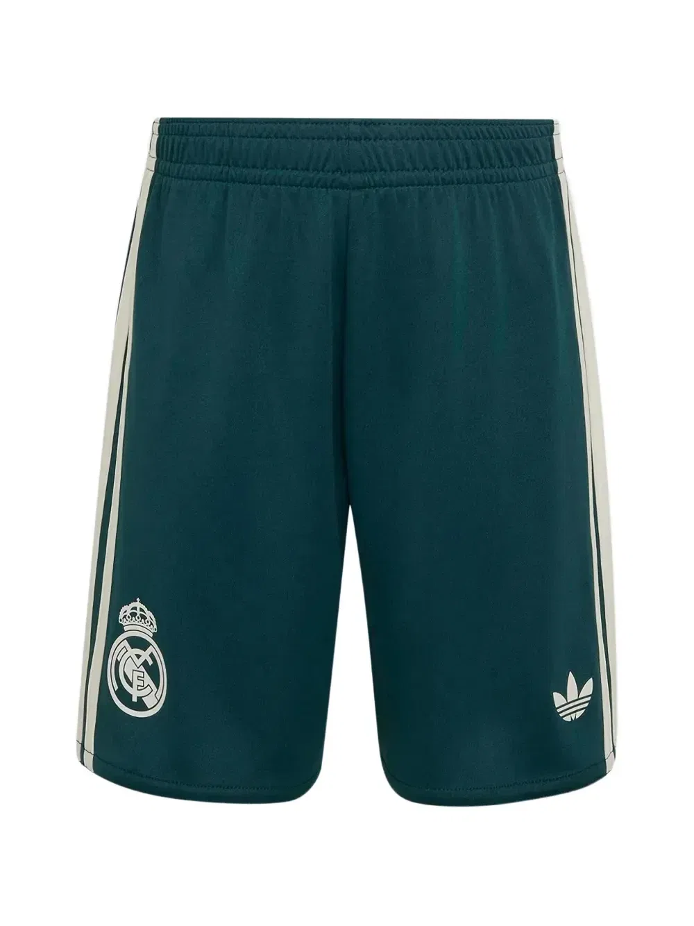 Комплект из шорт с логотипом x Реал Мадрид Adidas Kids, зеленый — фото 3