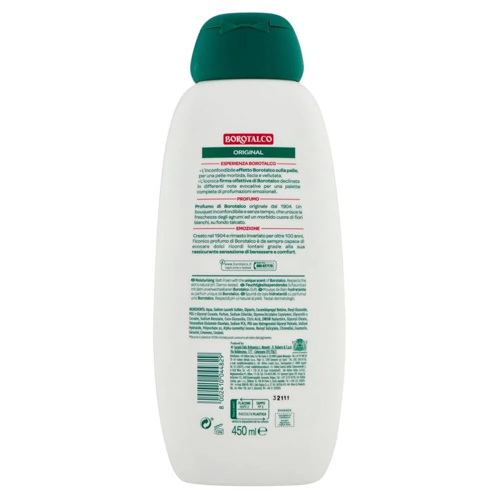Гель для душа Beni Culinari Borotalco Original, 450 мл