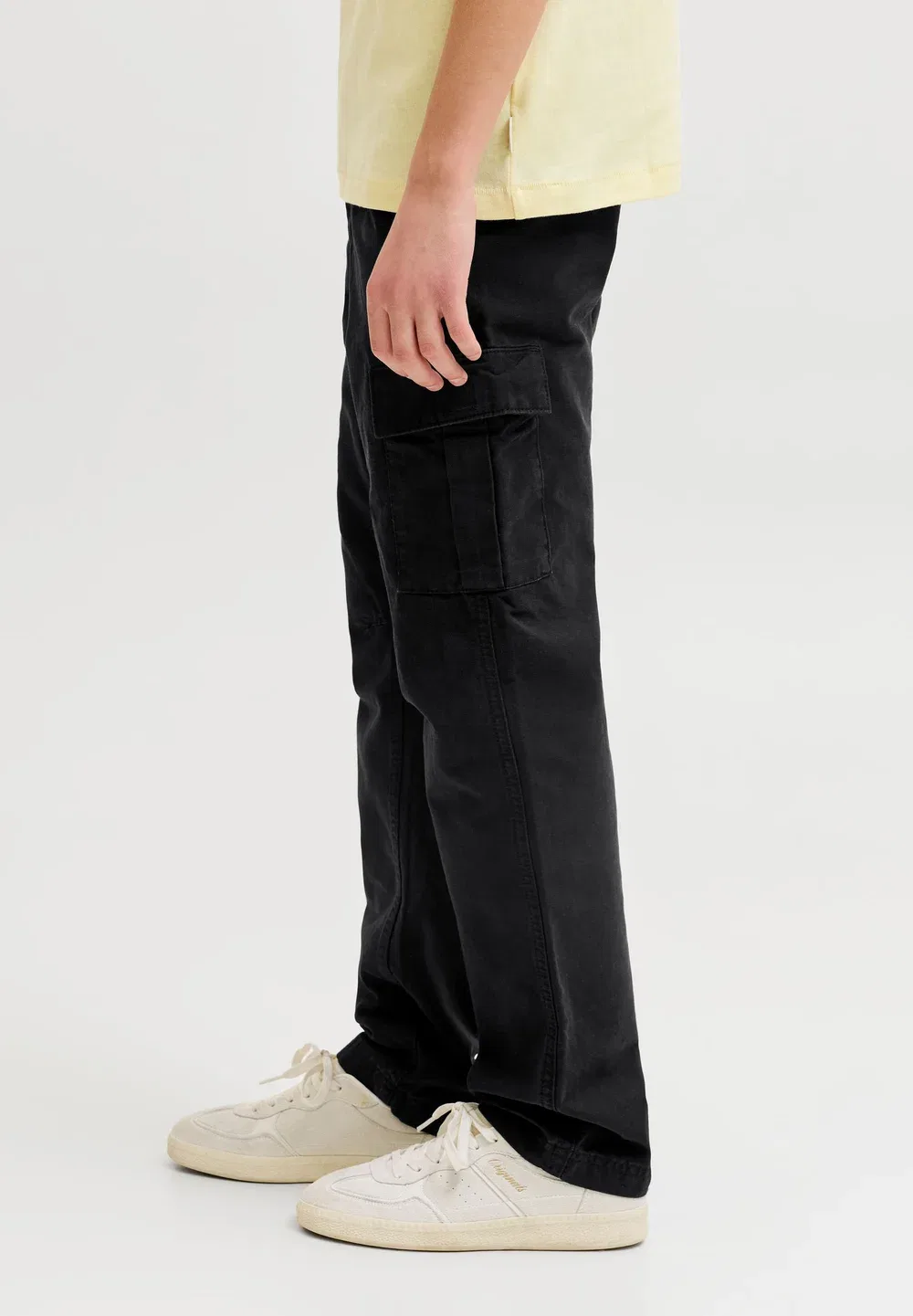 Jwhkane jjbarkley брюки-карго noosjnr - брюки-карго Jack & Jones Junior, Black — фото 4