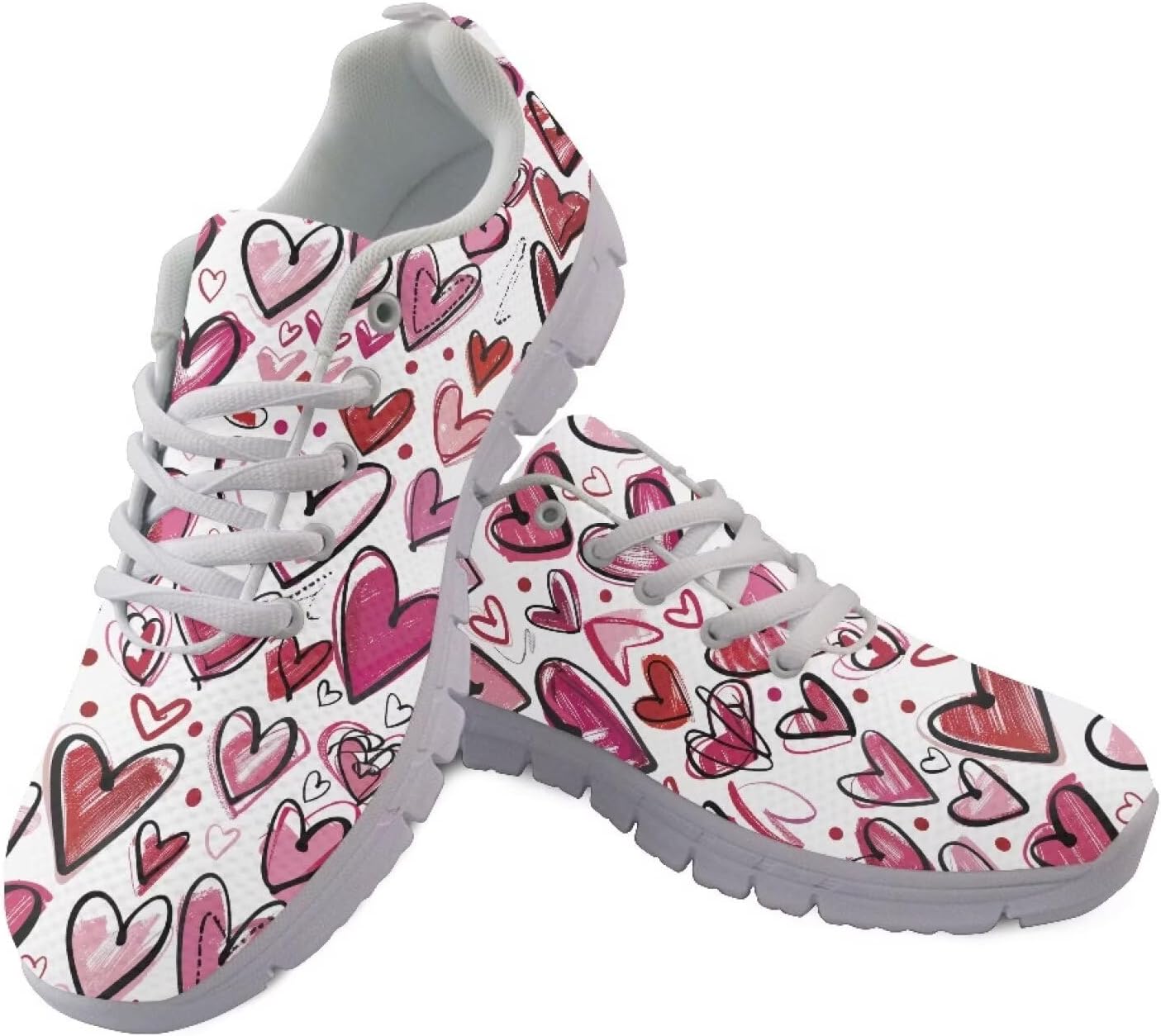 

Кроссовки POLERO Camo для бега и прогулок для мужчин и женщин с шнуровкой, легкие, размеры US5-12, розовый