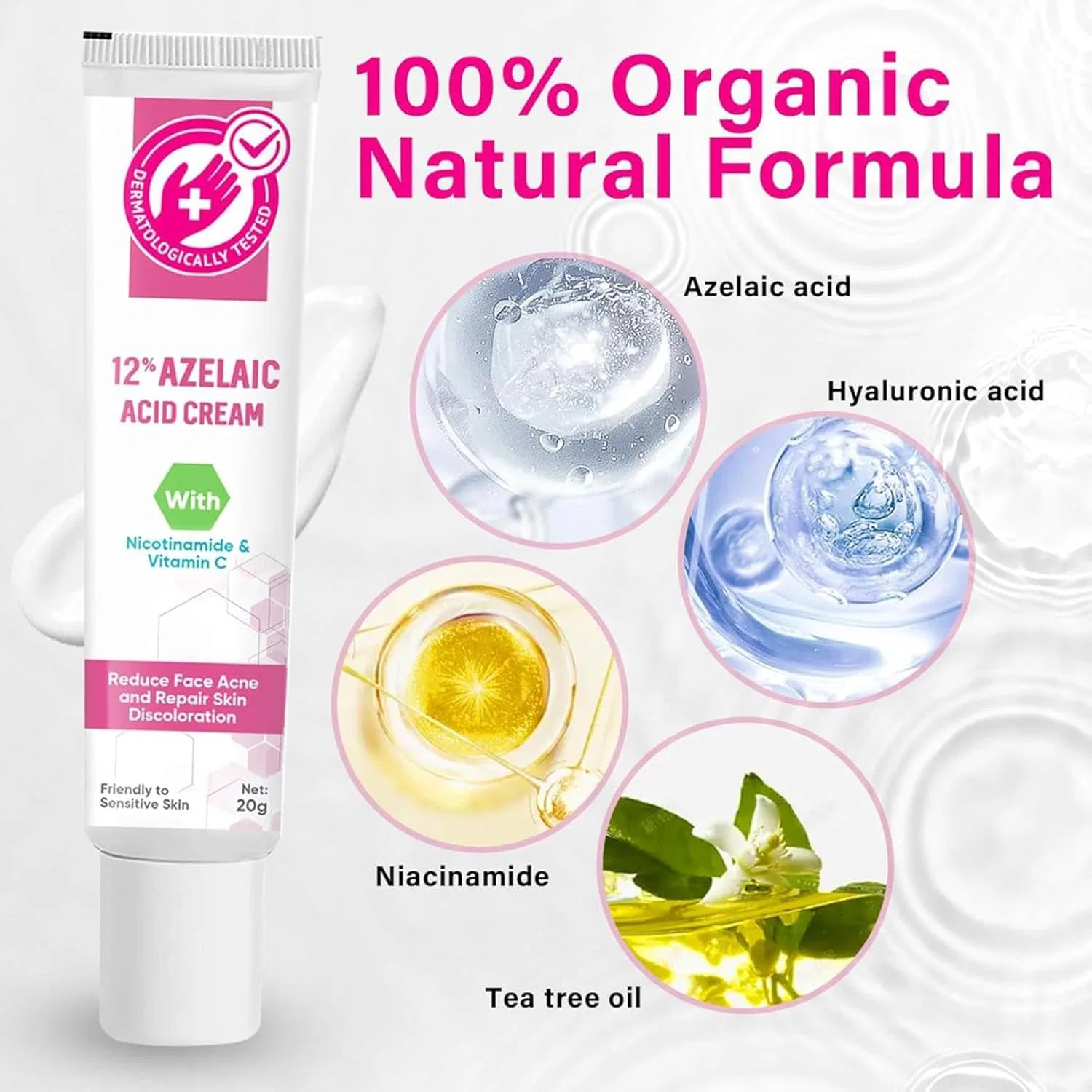 Сыворотка для лица 12% Niacinamide + Vitamin C, Generisch, 20 г — фото 4