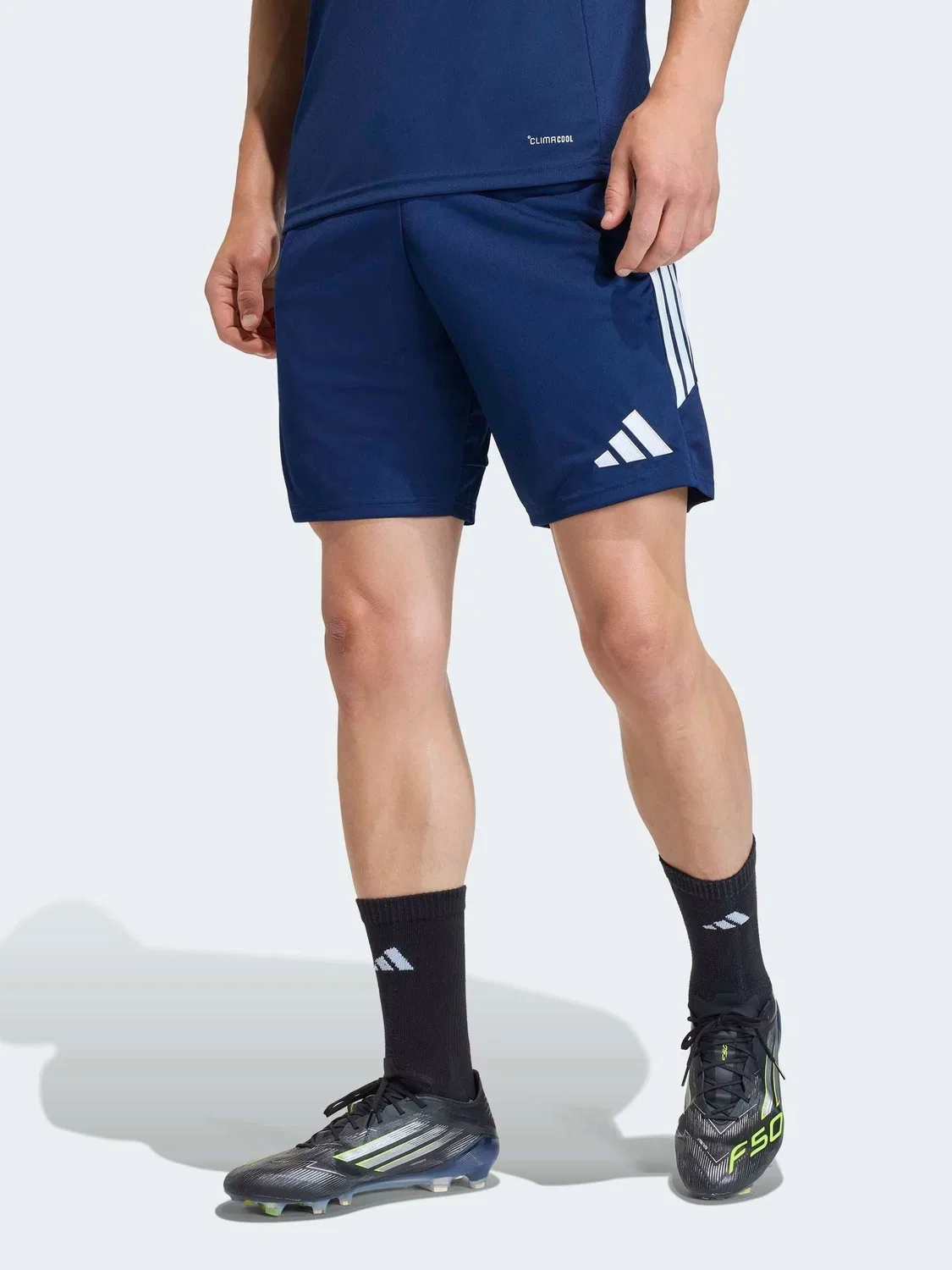 Шорты тренировочные Tiro 26 adidas, синий