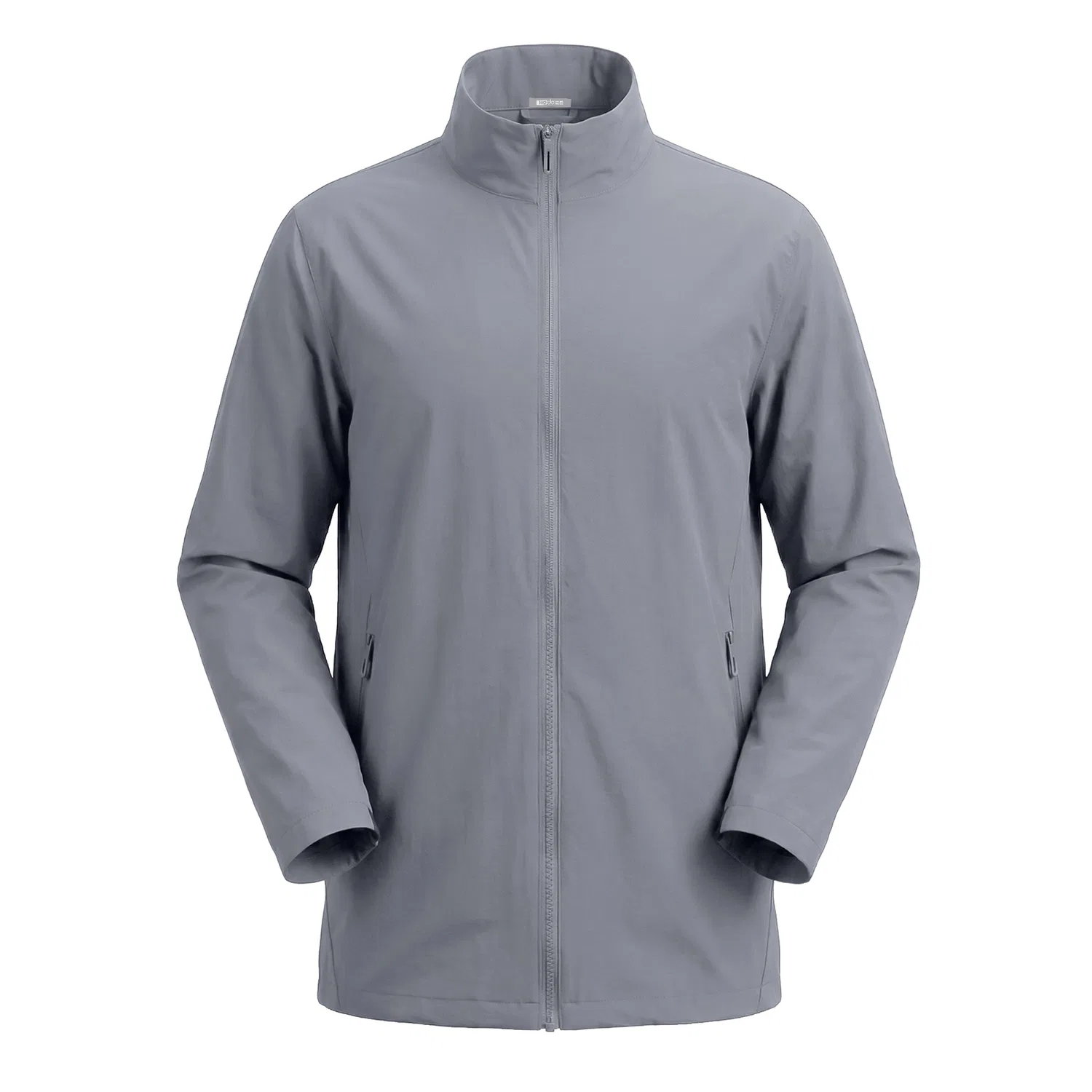 Детская ветровка с капюшоном Red bean, Silver Gray