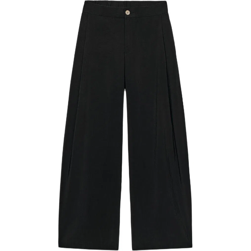 Женские брюки повседневные Black ZARA, Черный