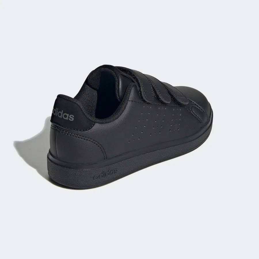 Кроссовки детские с ремешками на липучке Advantage Base 2.0 adidas, Черный — фото 3