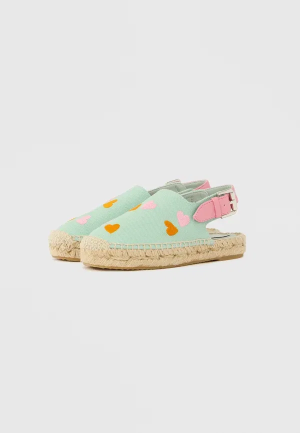 Эспадрильи из искусственной кожи Stella Mccartney Kids, Verdino, светло-зеленый — фото 2
