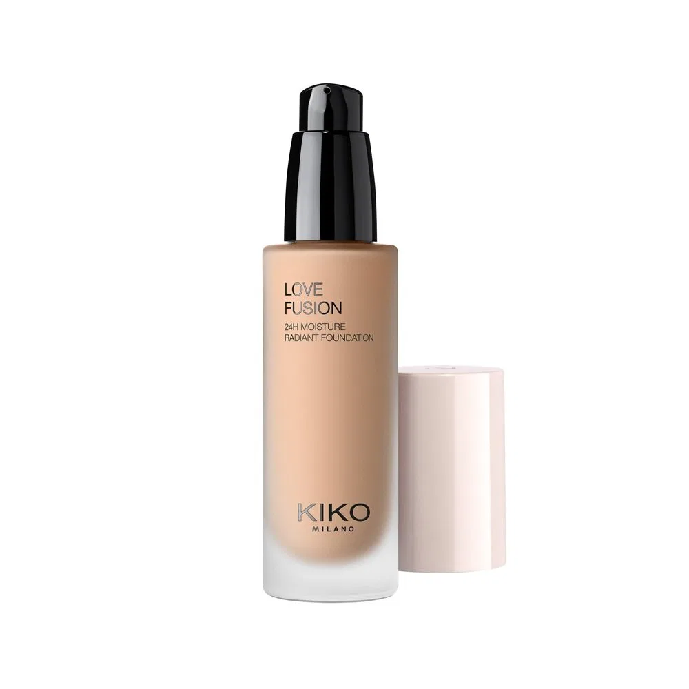 Тональный крем KIKO Milano Love Fusion 24H Moisture Radiant Foundation, 30 мл, оттенок 5.5NR Neutral Rose