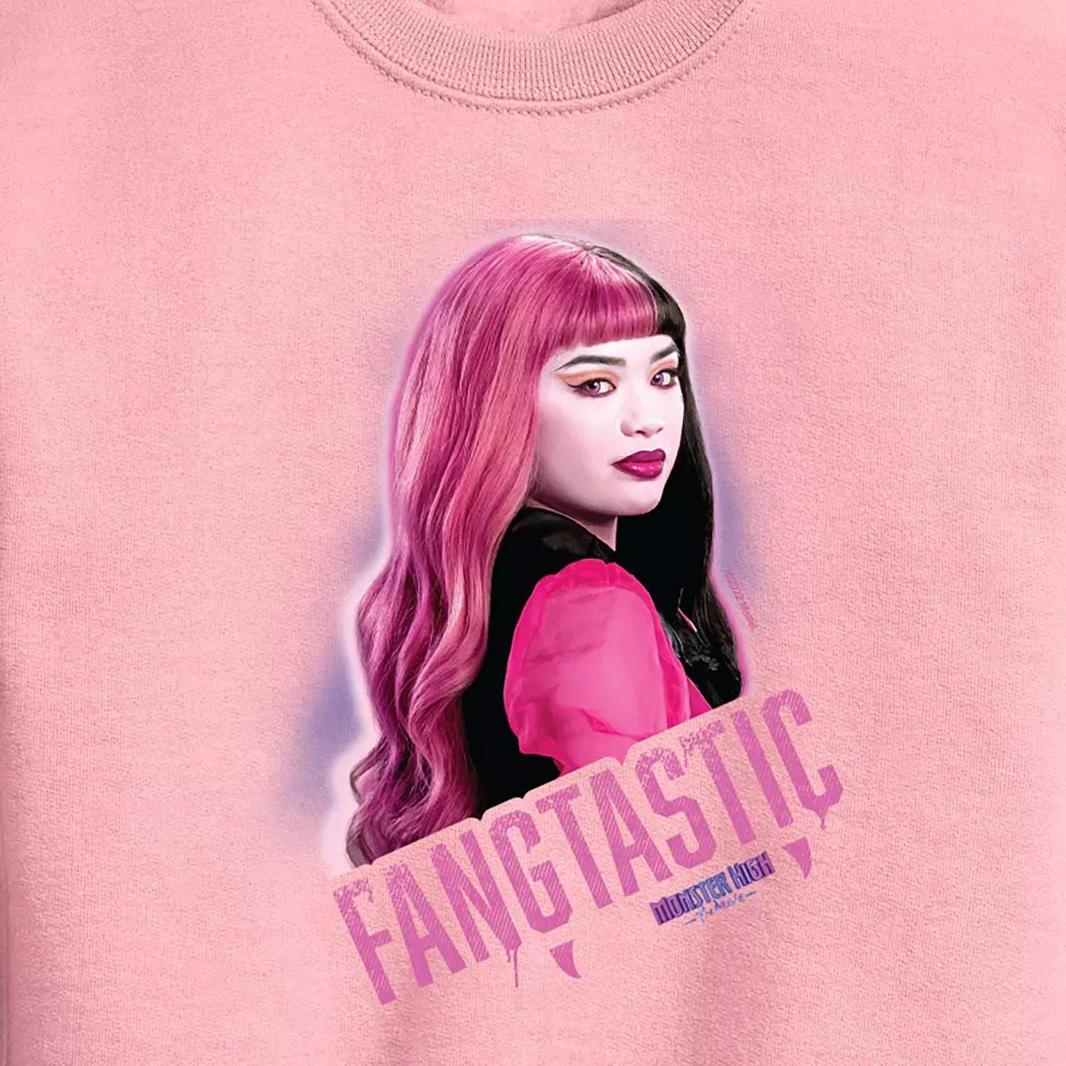 Детское свитшот с принтом Fangtastic Monster High, Mauve — фото 2