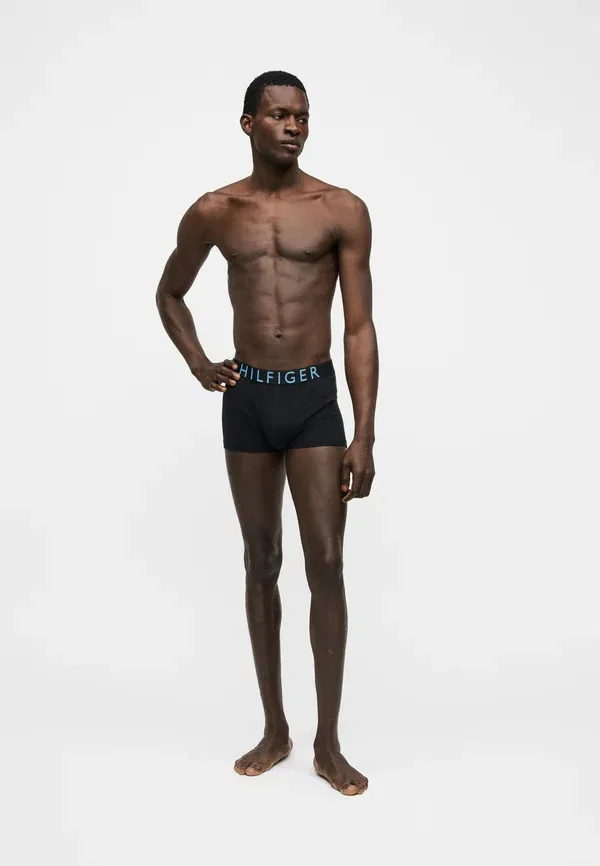 Комплект из 3 трусов, хлопок с эластаном, Tommy Hilfiger, черный — фото 3