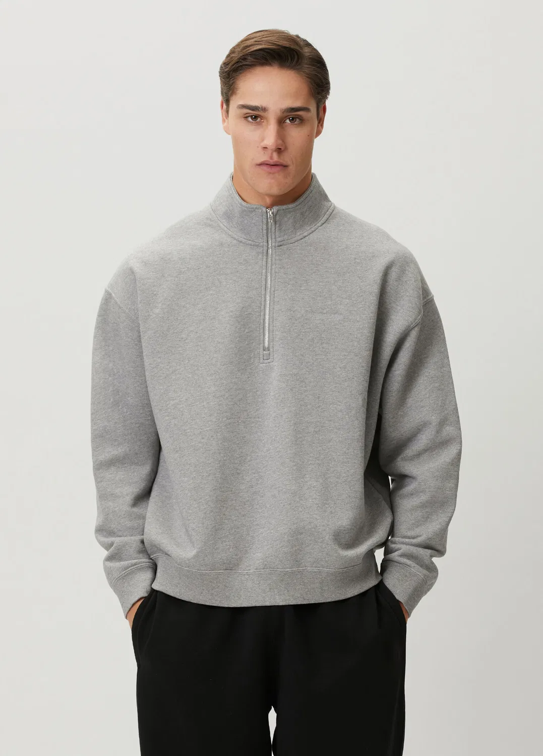 Свитшот Canada Goose Rove Gri Yakası Fermuarlı, Grey
