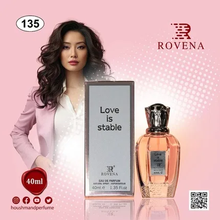 Парфюмерная вода Rovena Love Is Stable Eau de Parfum, 40 мл