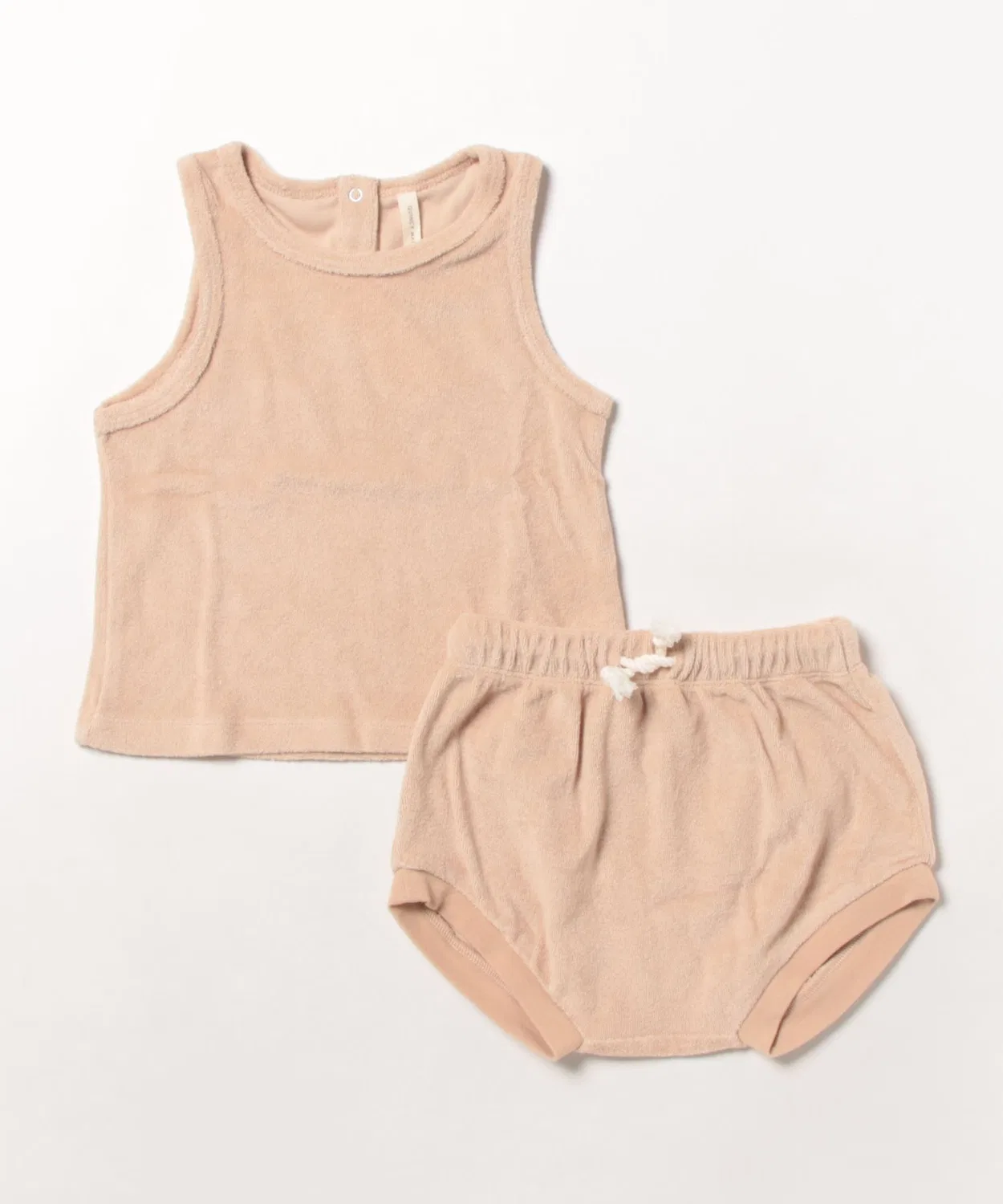 Детский комплект из топа и шорт с длинным рукавомQuincy Mae, Pink