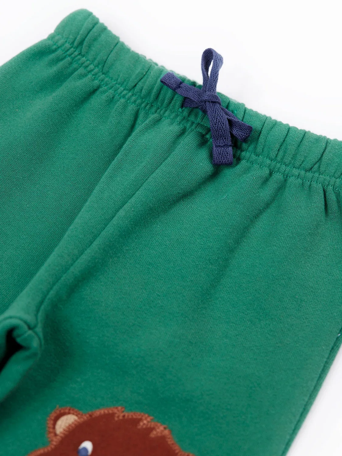 Джоггеры с наколенниками Frugi, зеленый — фото 3