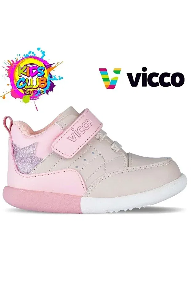Детские ортопедические ботинки для девочек Vicco, Powder