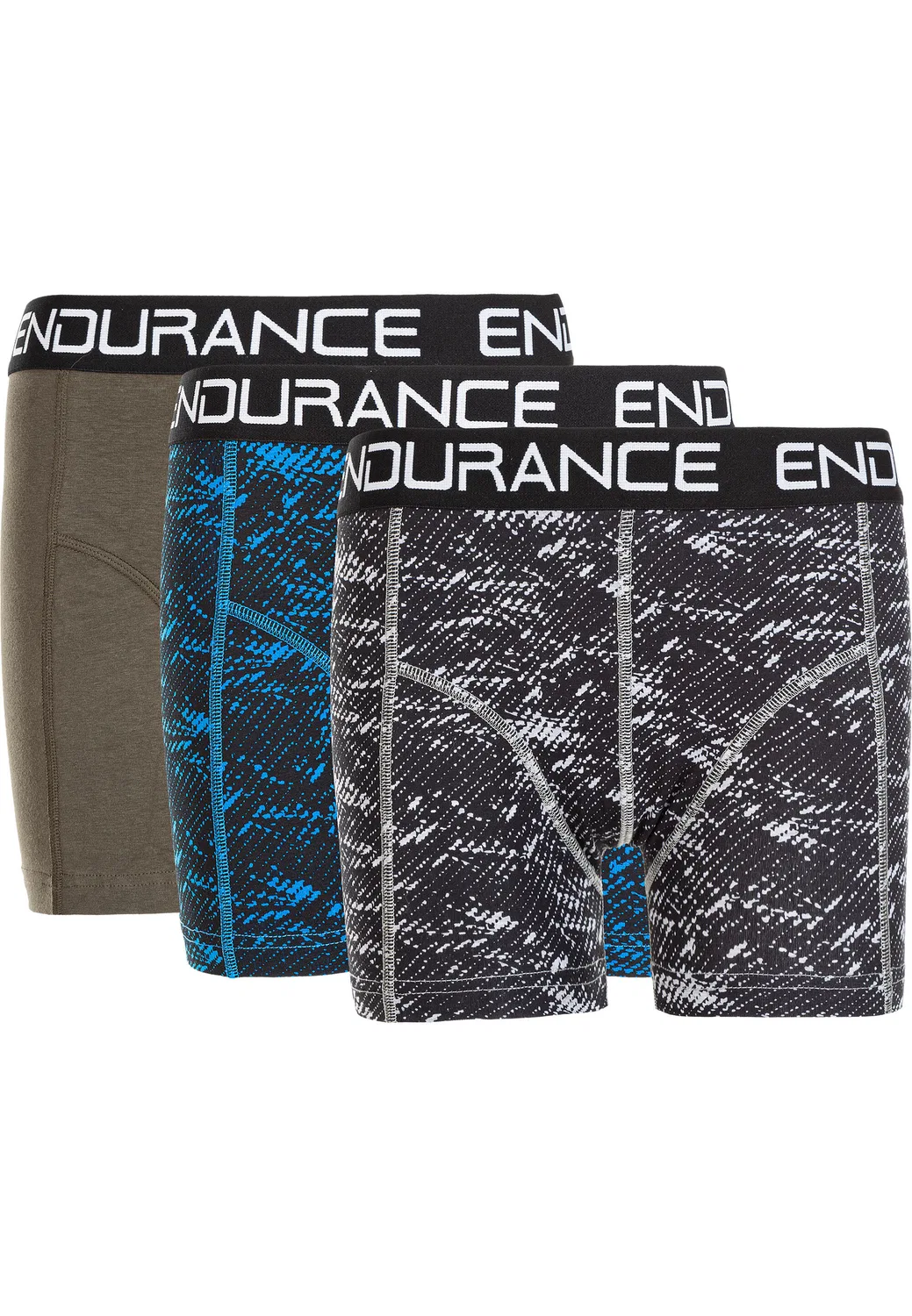 Детские боксеры с принтом Olpino Endurance, Blau Grau