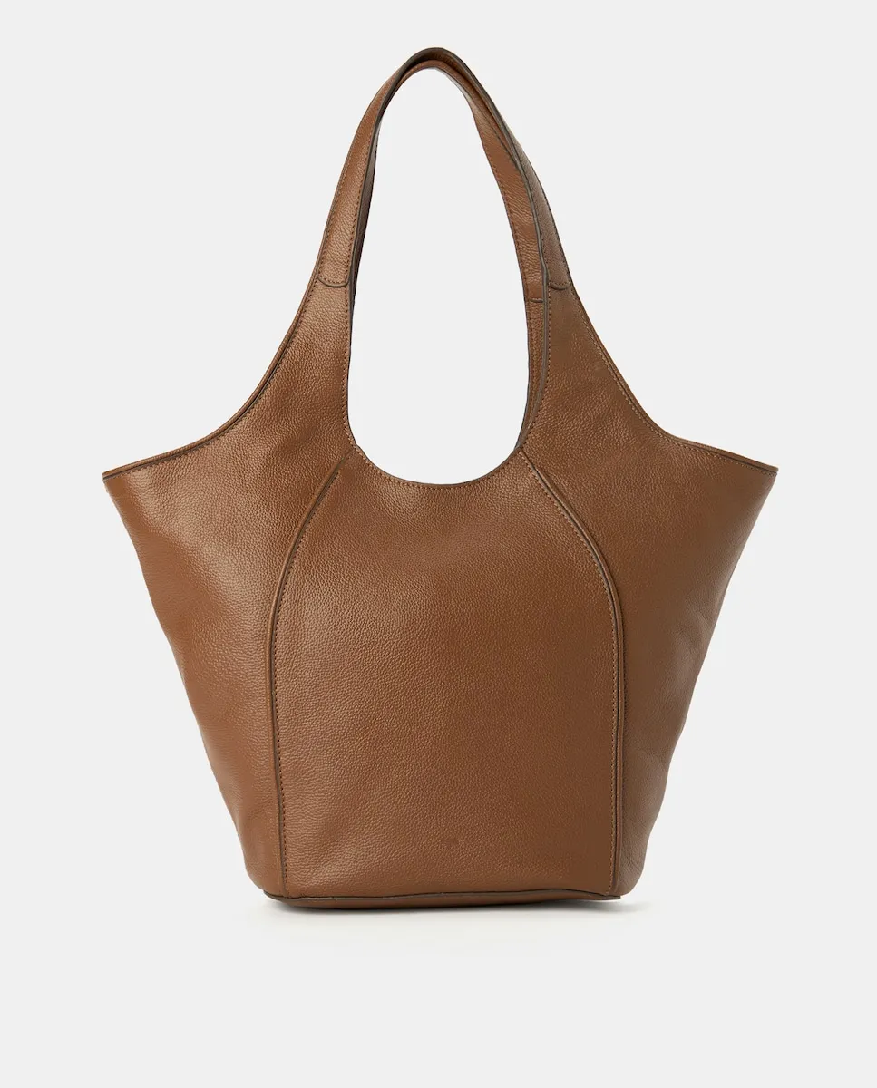 

Сумка с кантом и передними разрезами Latouche, шоколадный