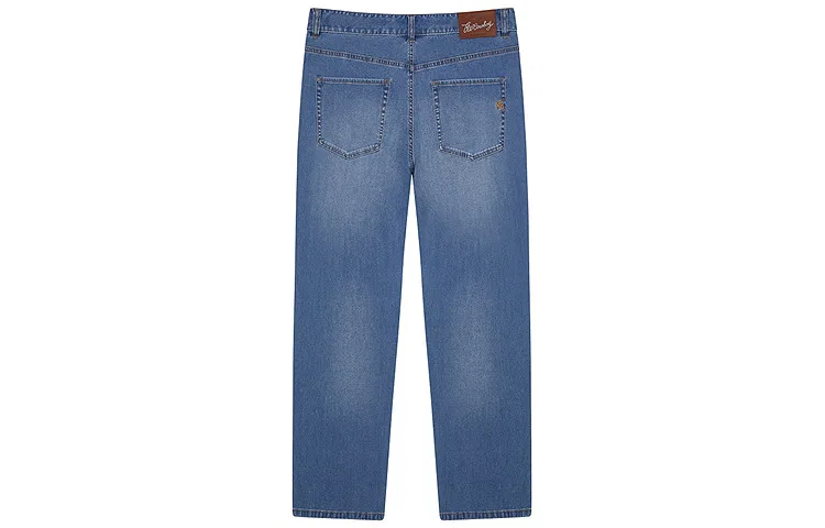 Детские джинсы прямого кроя средней посадки Teenie Weenie Men, Dark Denim — фото 4