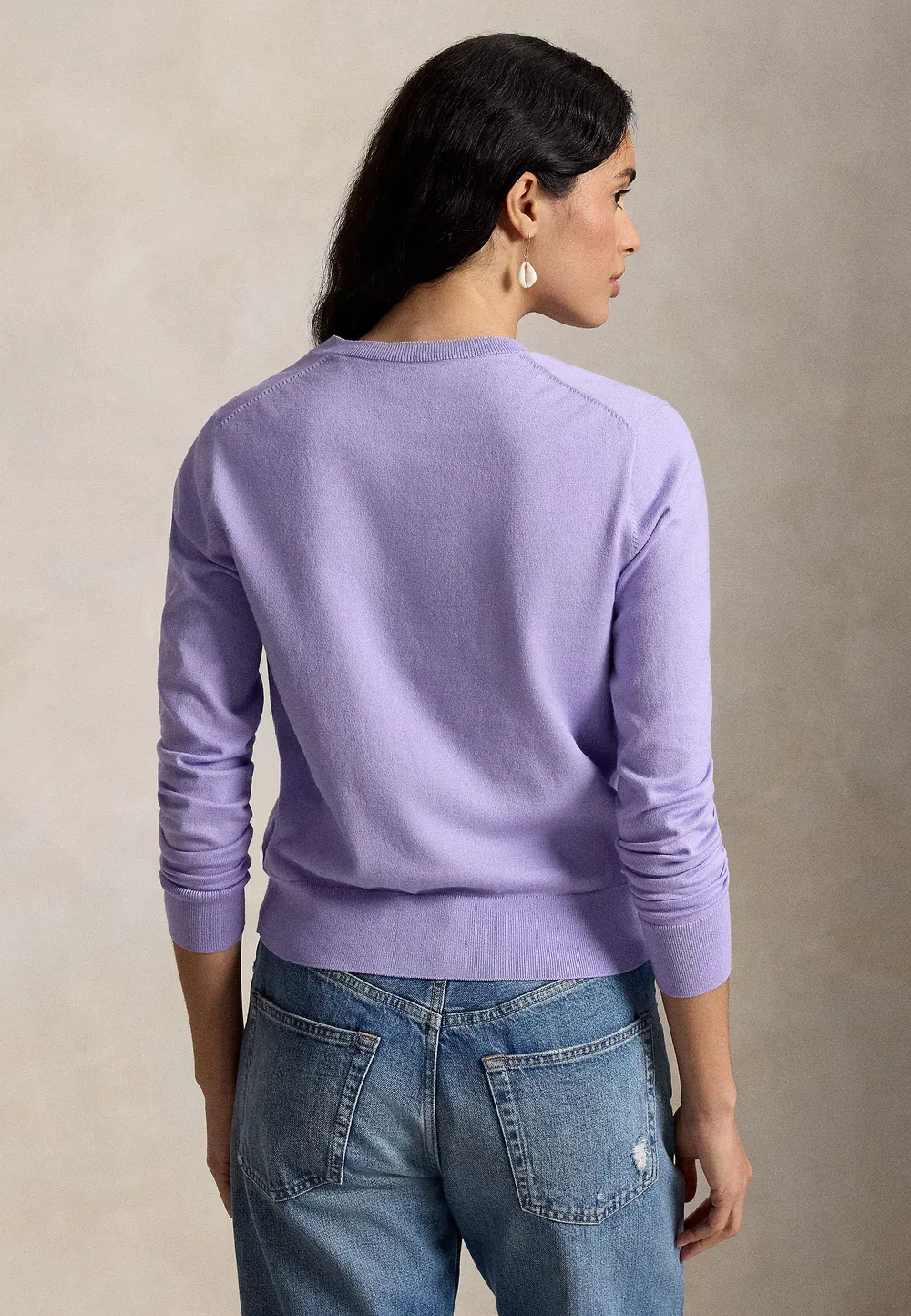 Кардиган с длинным рукавом - кардиган Polo Ralph Lauren, Cruise Lavendar — фото 3