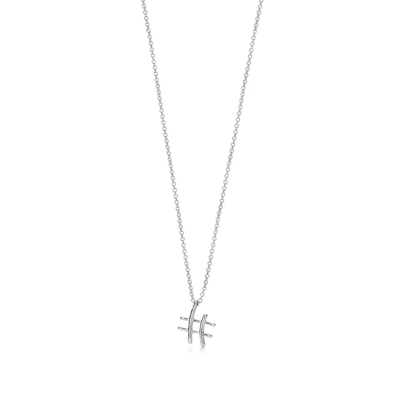 

Колье Tiffany & Co. x Paloma's Graffiti Hashtag, серебро