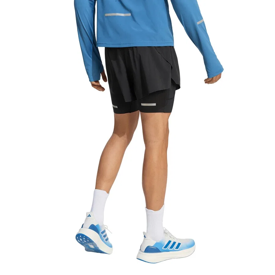 Спортивные шорты ADIDAS PERFORMANCE Slim fit 'Adi365' черного цвета — фото 3