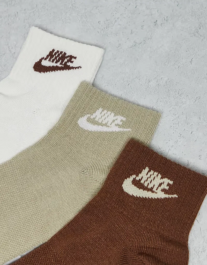 Носки Everyday Essential 3 шт Nike Sportswear, мультиколор — фото 3