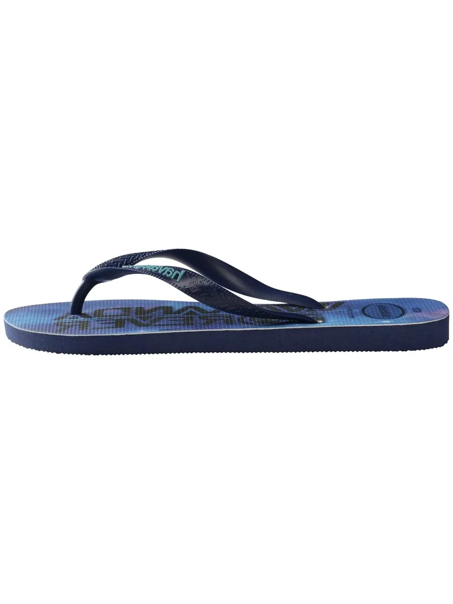 Сандалии HAVAIANAS синего цвета