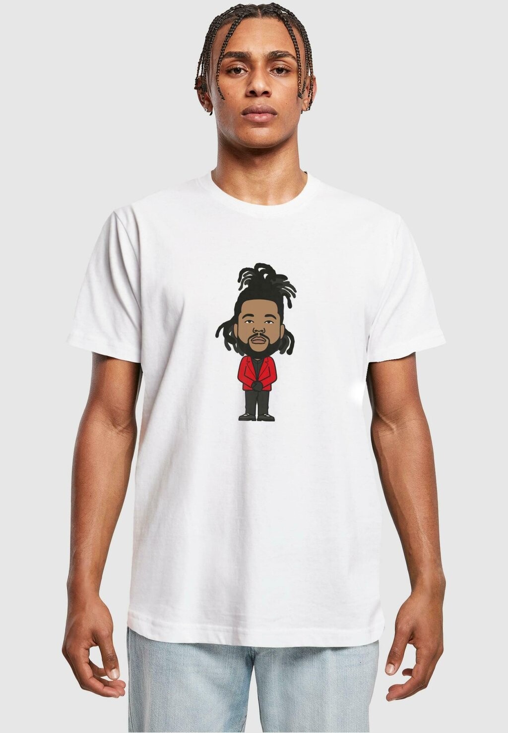 

Футболка с принтом TORONTO SKETCH Mister Tee, белый