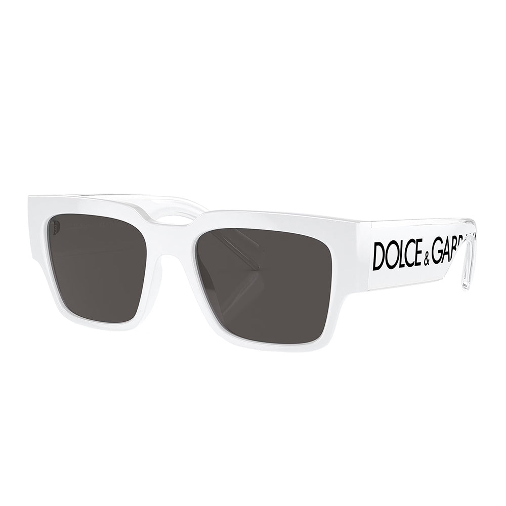 

Солнцезащитные очки Dolce & Gabbana DG 6184 331287 52 мм унисекс квадратные, белый