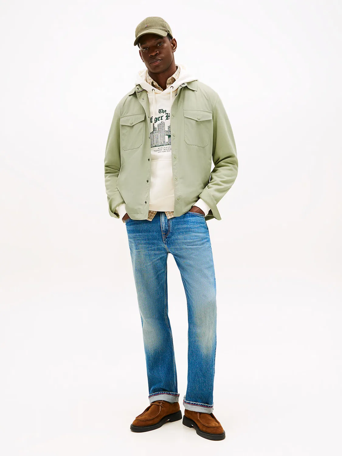 Куртка межсезонья Tommy Hilfiger, Pastel Green — фото 4
