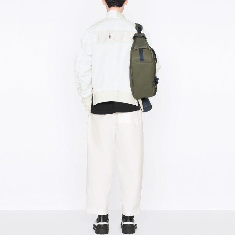Sacai Quarterly New Products Куртка мужская кремовая Dior, кремовый — фото 4