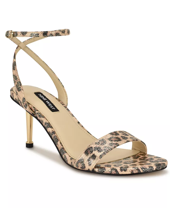 Женские босоножки на шпильке Anny с ремешком на щиколотке Nine West, желтый