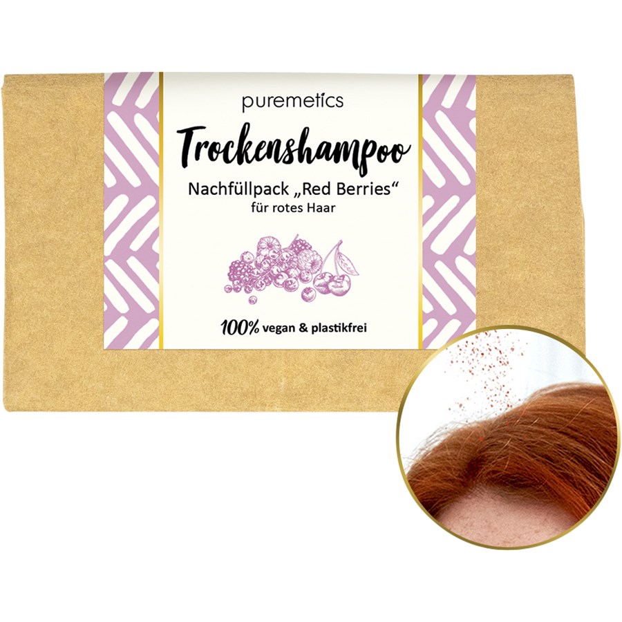 

Шампунь puremetics Trockenshampoo Red Berries, Refill / 100 g